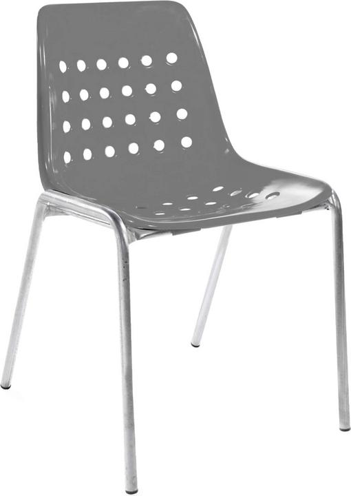 Bleu foncé, Argent, Galvanisé à chaud