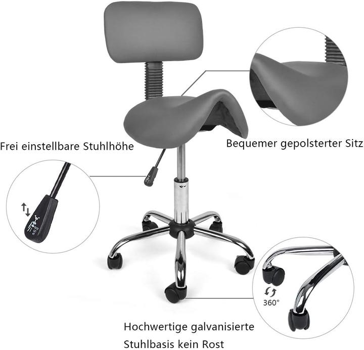 Actual product image Mingone Saddle stool