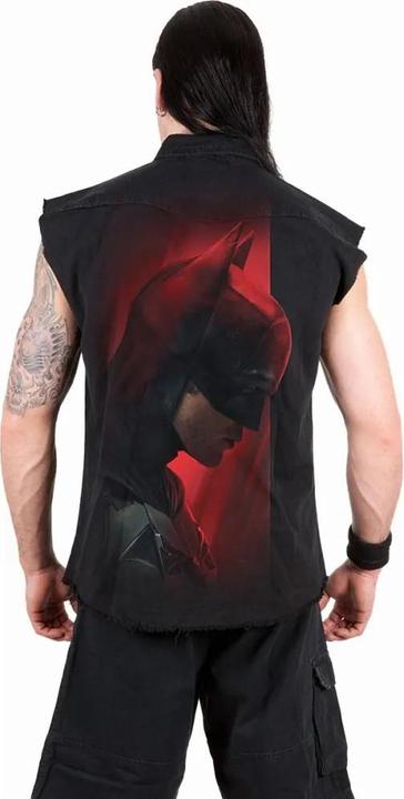 Immagine prodotto Spiral Camicia Batman Profilo Logo Senza Maniche Adulto Unisex (M)
