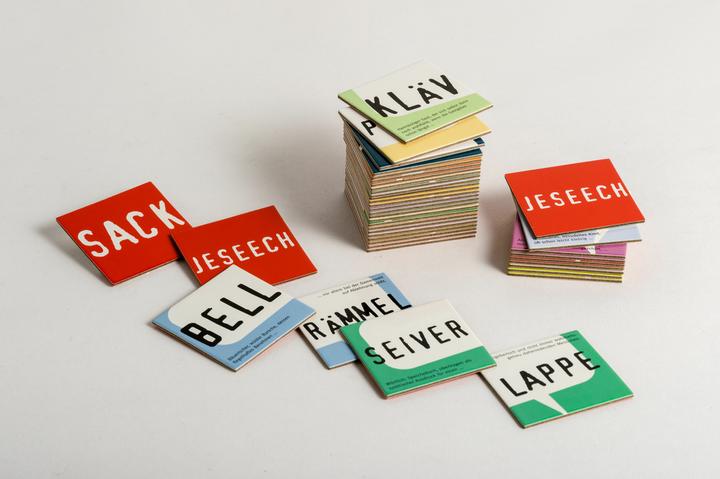Actual product image Sackjeseech - The Rhenish swearword game (German)