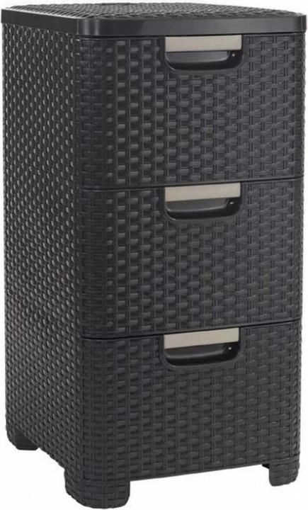 Curver Style Drawer Dark Brown