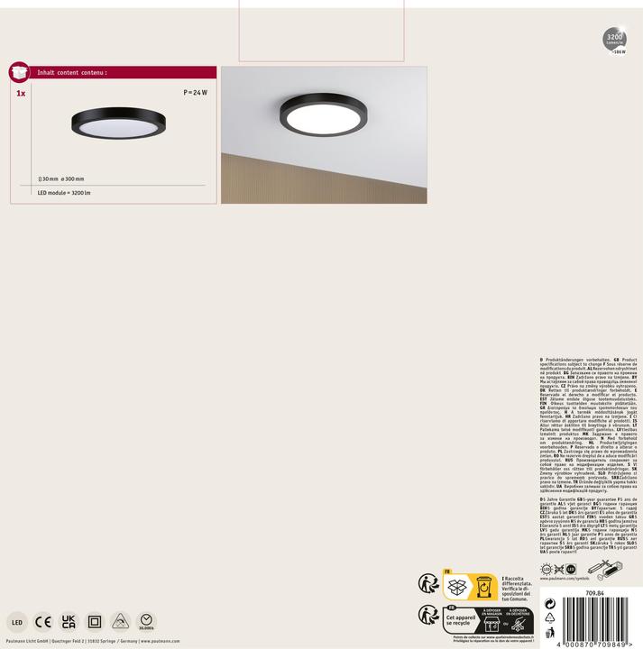 Actual product image Paulmann Abia (3200 lm)