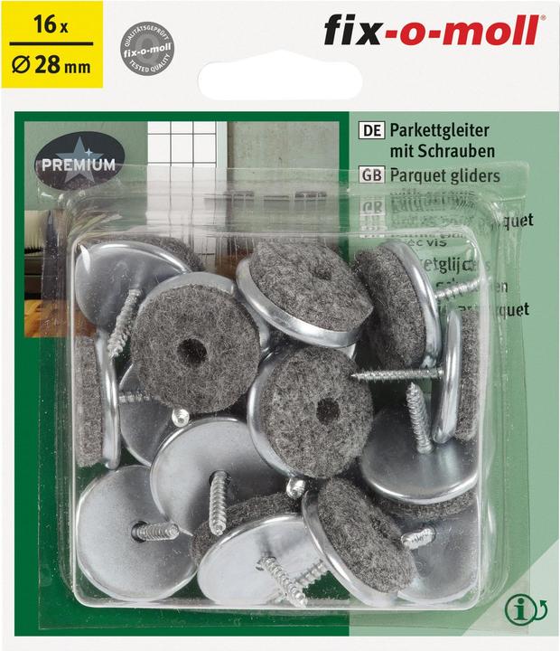 Fix-o-moll Patins pour parquet (Parquets glisseurs, 16 pièce(s))