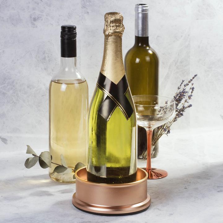 Immagine prodotto Soiree Sottobicchiere per bottiglie di design (con illuminazione) (1 x, Sottobicchiere per bottiglie)