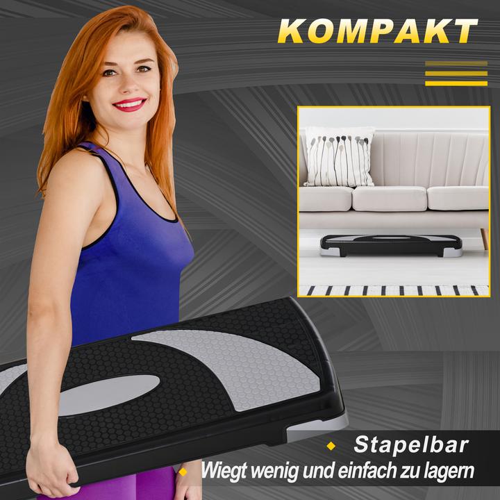Produktbild Homcom Steppbrett mit 3 Stufen