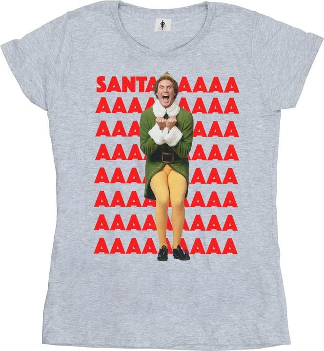 Produktbild Elf Buddy Santa Scream TShirt (XL)