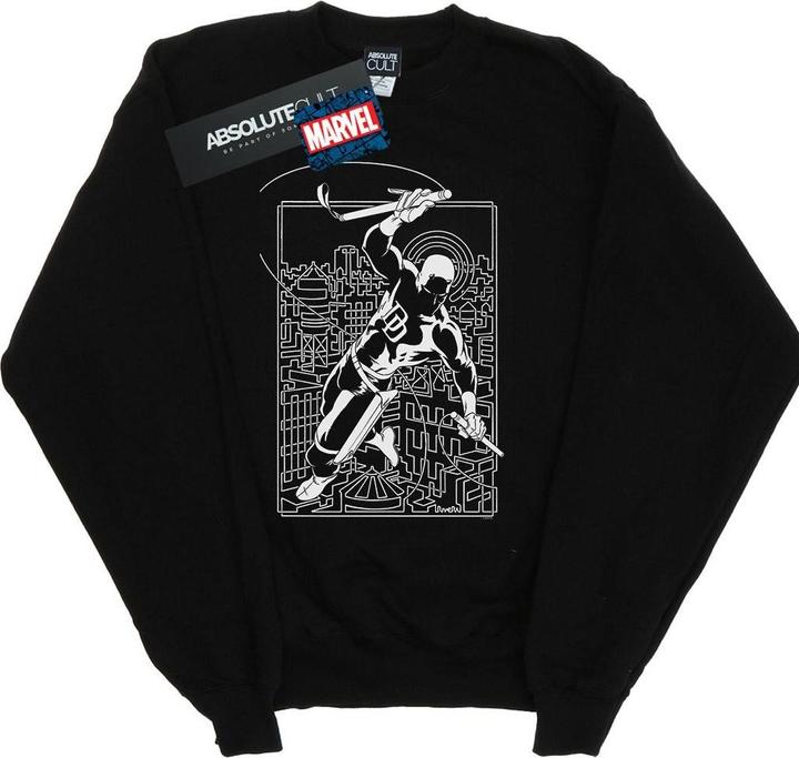 Daredevil Silhouette Sweatshirt (XXL)