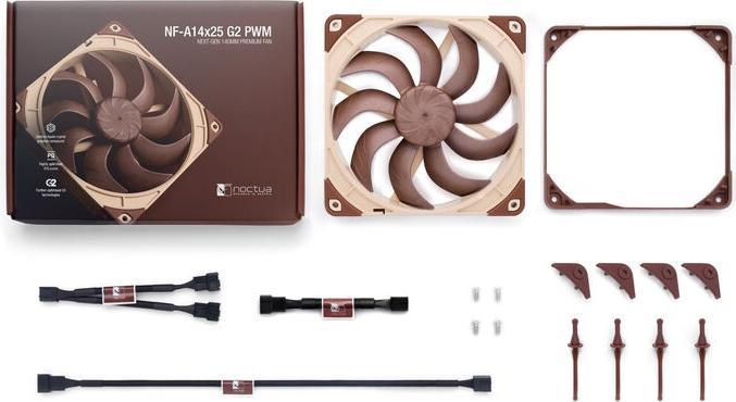 Produktbild Noctua NF-A14x25 G2 PWM (140 mm, 1 x)