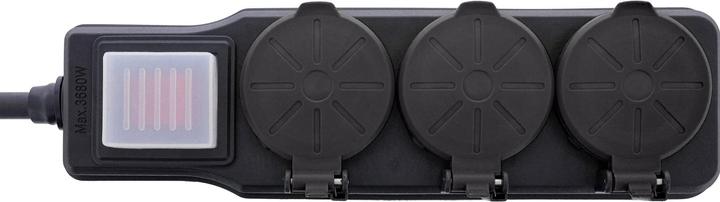Actual product image InLine Outdoor socket strip (3 x, CEE 7/3, 3 m)