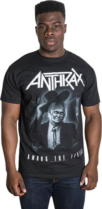 Anthrax Unisex Adult Among The Living Cotton T-Shirt