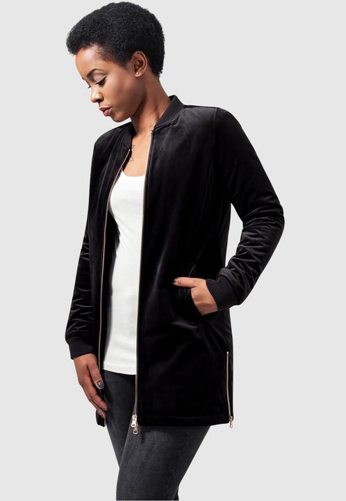 Produktbild Urban Classics Ladies Long Velvet Jacket (S)