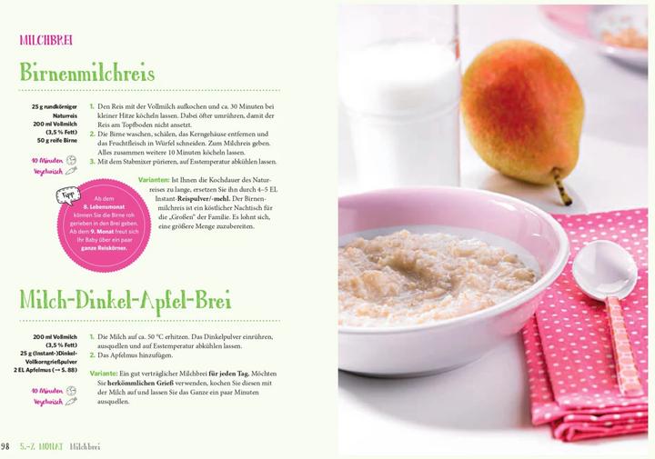 Produktbild Das grosse Buch von Babybrei & Beikost (Deutsch, Natalie Stadelmann, 2019)
