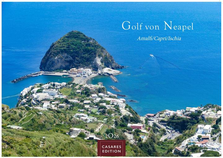 Actual product image Golf von Neapel 2026 S 24x35 cm (24 x 35 cm, German)