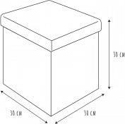 Produktbild Home Deco Kids koffer hocker faltbar moon