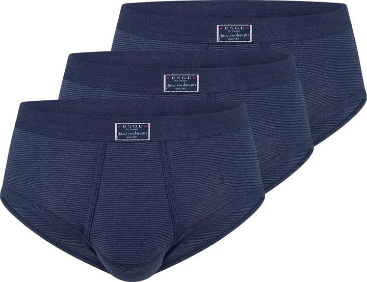 Produktbild ESGE 3er Pack - Feinripp Jeans Slip mit Eingriff (L, 3er Pack)