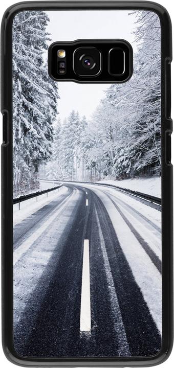 Actual product image PhoneLook Coque Winter 22 Snowy Road (Samsung Galaxy S8)