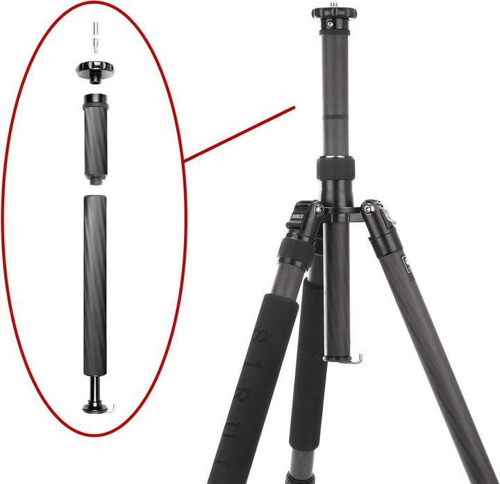 Produktbild Sirui N-3204X Universal - Drei- / Einbeinstativ Carbon - NX-Serie