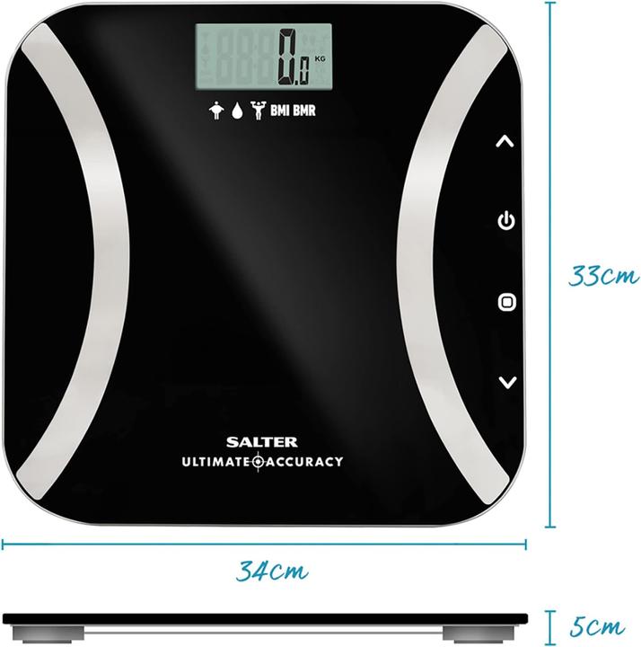 Immagine prodotto Salter 9173 BK3R Precisione finale juodas (180 kg)