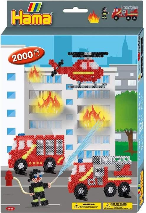 Hama Ironing beads gift box fire department