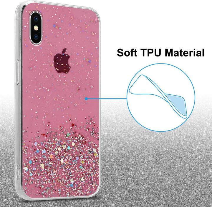 Immagine prodotto Cadorabo Copertura in TPU scintillante (Apple iPhone X)