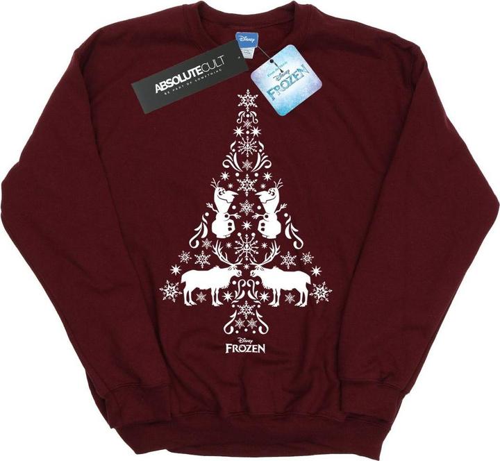 Produktbild Disney Frozen Christmas Tree Sweatshirt Mädchen (152, 158)