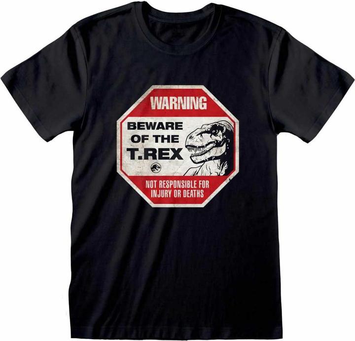 Jurassic World Beware Of Trex Tshirt (M)