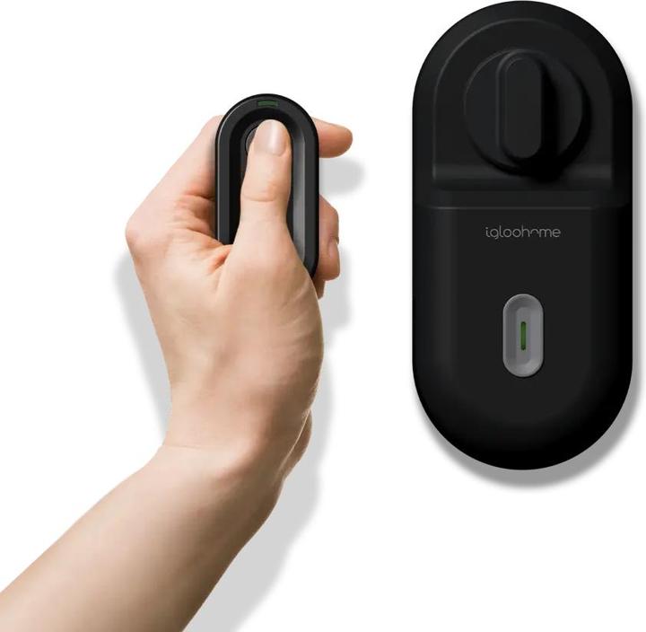 Actual product image Igloohome Retrofit Lock + Bridge