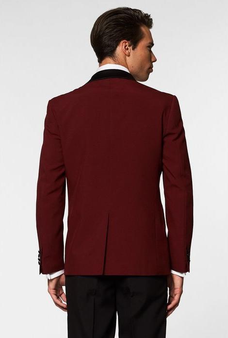Actual product image OppoSuits Hot Burgundy (58)