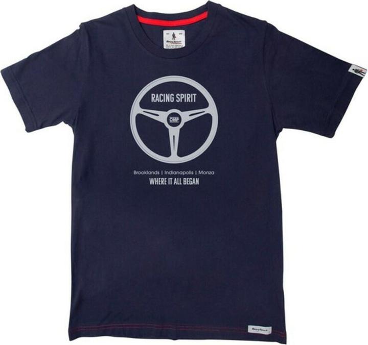 Produktbild OMPHobby Herren Kurzarm-T-Shirt Navy Where It All Began (S)