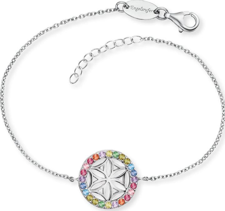 Engelsrufer Engelsrufe Lebensblume Armband (17 cm, 925er Silber)