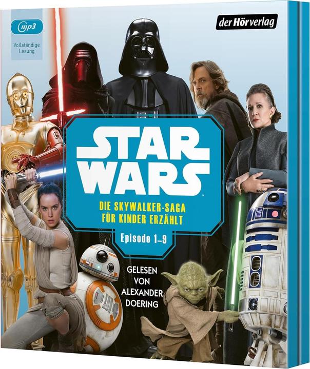 Produktbild Star Wars: Die Skywalker-Saga für Kinder erzählt (Alexander Doering, Andreas Kasprzak, Deutsch)