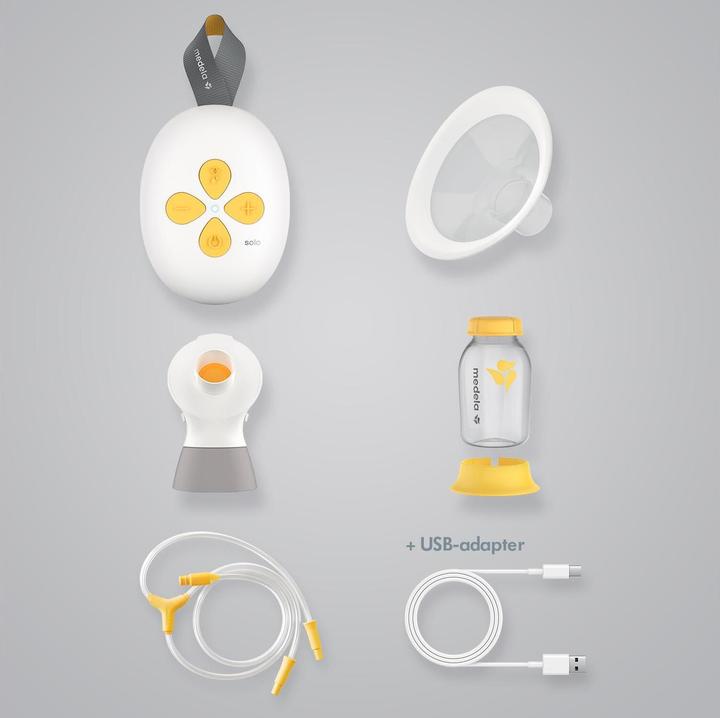 Actual product image Medela New Solo electric single breast pump