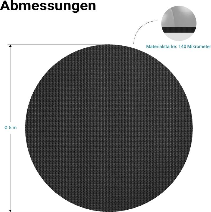 Actual product image Wiltec Pool solar foil