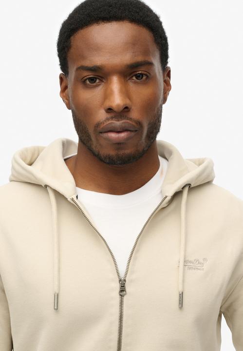 Actual product image Superdry Sweatjacke Casual Figurbetont Essential Logo Zip Hoodie (M)