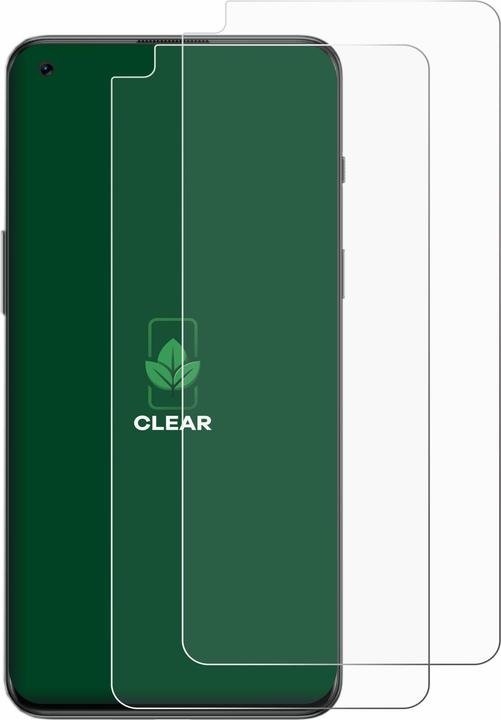 Actual product image ScreenLeaf Protective film sustainable screen protector screen protector film clear transparent (2 Piece, OnePlus North 2T 5G)