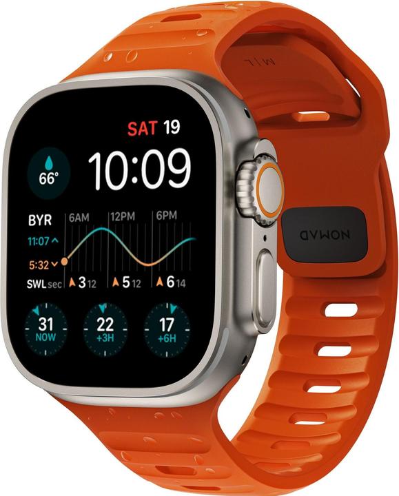 Immagine prodotto Nomad Fascia sportiva 42/44/45/49mm Ultra (49 mm, Materiale sintetico, Gomma)
