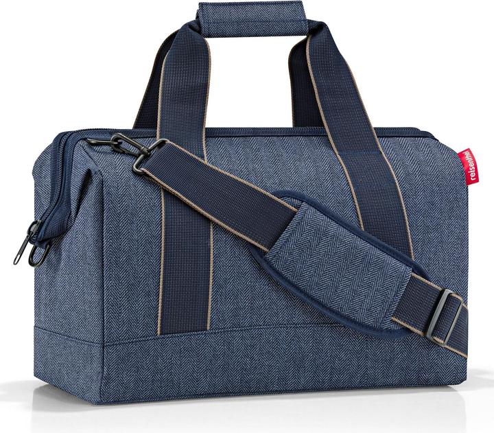 Image du produit reisenthel Sac à bandoulière Allrounder M Herringbone Dark Blue