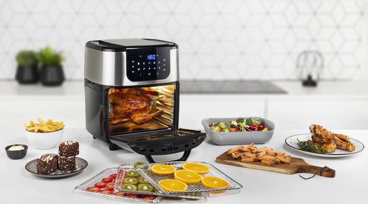Produktbild Princess 182075 Aerofryer Oven DeLuxe - Heteluchtfriteuse - Inhoud 11 liter (EU-Stecker)