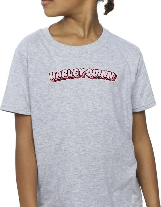 Produktbild Batman Harley Quinn Logo TShirt Mädchen (140, 146)