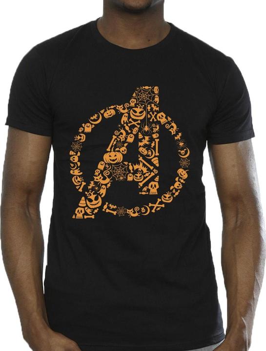 Actual product image Mens Avengers Halloween Logo T-Shirt (3XL)