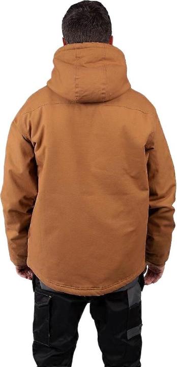 Actual product image Cat Mens Sherpa Lined Hooded Jacket (L)
