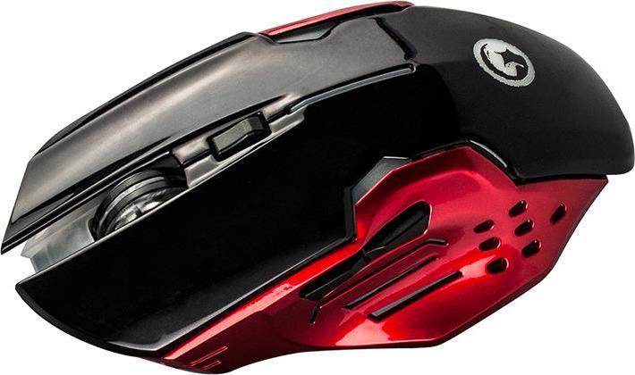 Image du produit Marvo M416 - Optische Gaming-Maus 2400 DPI (schwarz/rot) (Filaire)