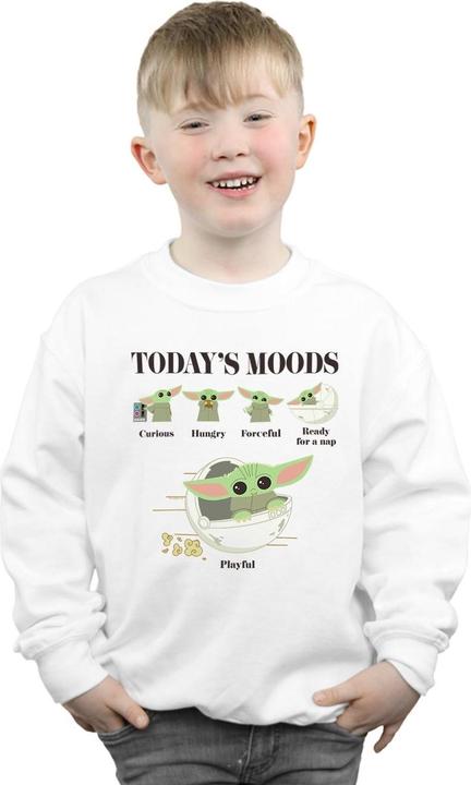 Produktbild Star Wars The Mandalorian The Child Moods Sweatshirt Jungen (128)