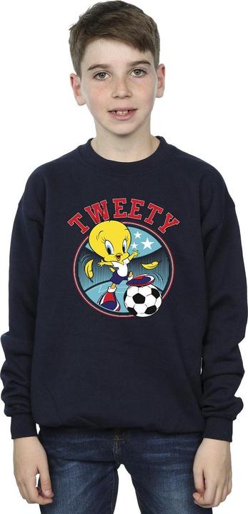 Image du produit Looney Tunes - Sweat TWEETY FOOTBALL CIRCLE - Garçon (116)