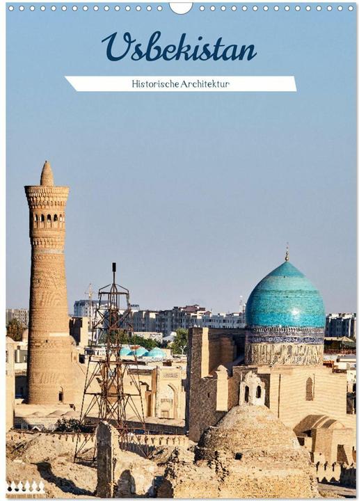 Produktbild Usbekistan - Historische Architektur (Wandkalender 2025 DIN A3 hoch), Monatskalender (A3, Deutsch)