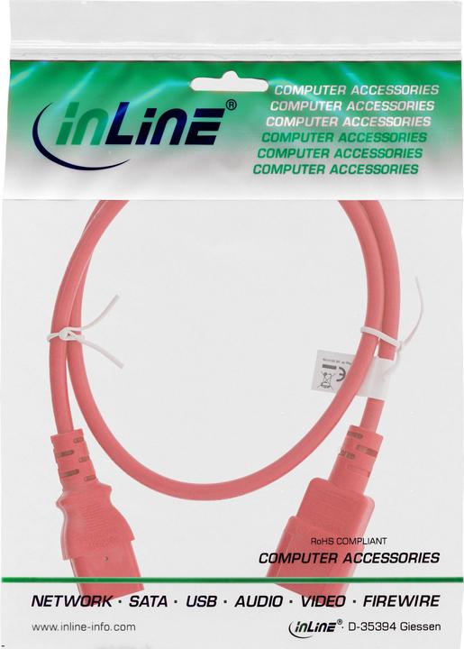 Produktbild InLine Kaltgeräteverlängerung (1 m)