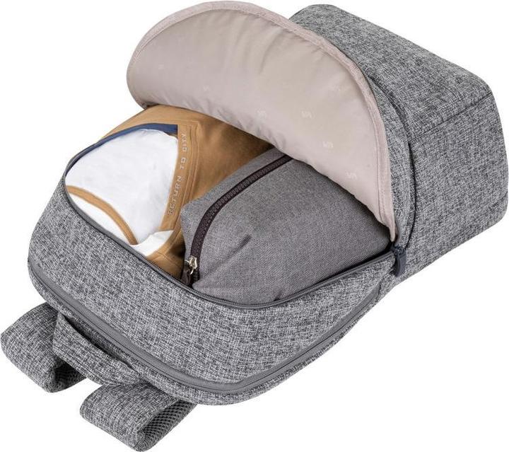 Immagine prodotto Rivacase Zaino per laptop, Grigio chiaro (15 l)
