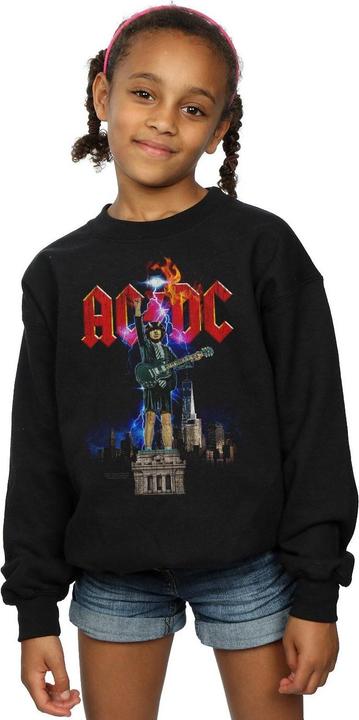 Actual product image AC/DC Girls Angus NYC Sweatshirt (128)