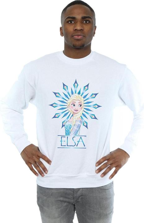 Immagine prodotto Disney Frozen Elsa Snowflake Felpa Uomo (L)