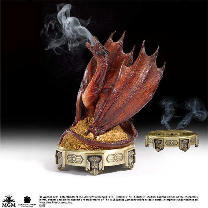 Actual product image Noble Collection Le Hobbit - Désolation de Smaug: Smaug - Avec Brûleur d'encens